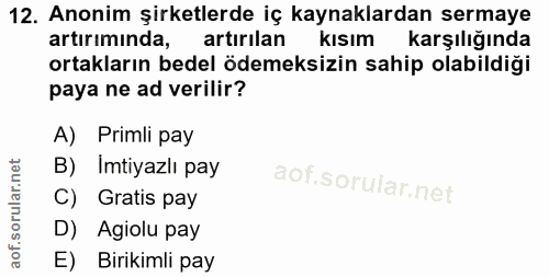 Soru 12