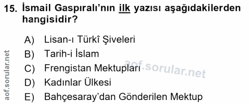 Soru 15
