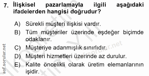 Soru 7