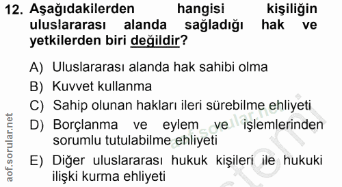 Soru 12
