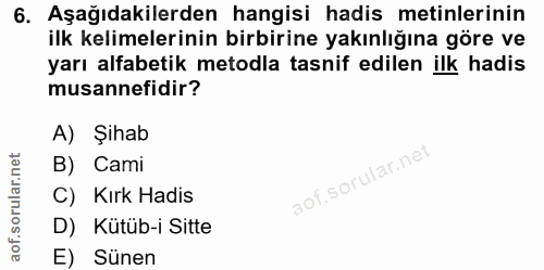 Soru 6