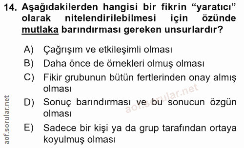 Soru 14