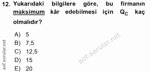 Soru 12