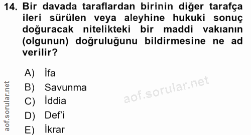 Soru 14