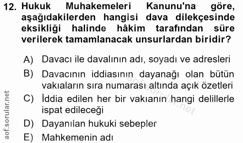 Soru 12