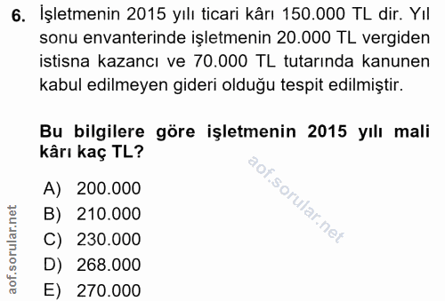 Soru 6