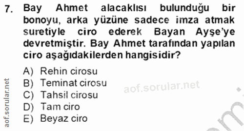 Soru 7