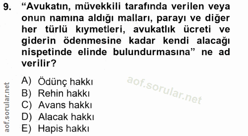 Soru 9