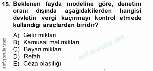 Soru 15
