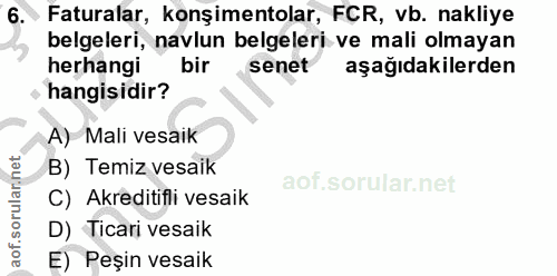 Soru 6
