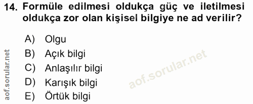 Soru 14