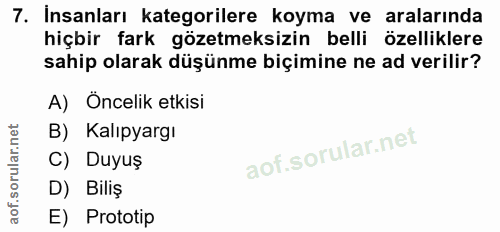 Soru 7