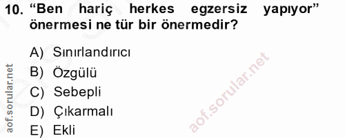 Soru 10