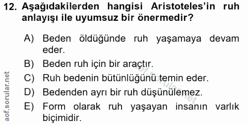 Soru 12