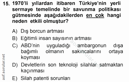 Soru 15
