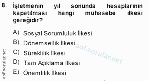 Soru 8