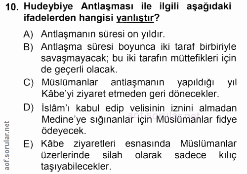 Soru 10
