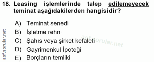 Soru 18