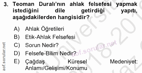 Soru 3