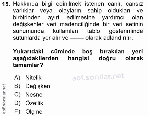 Soru 15