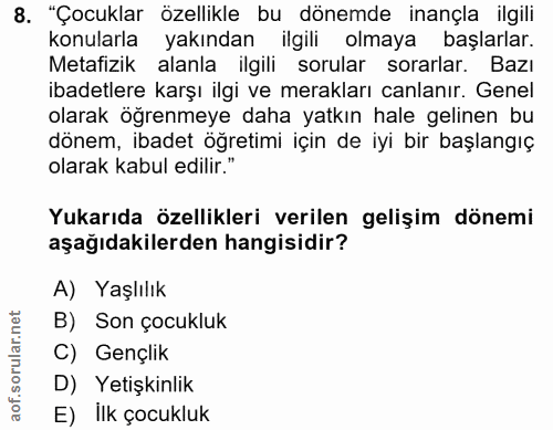 Soru 8