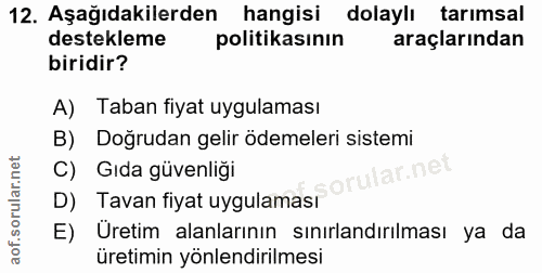 Soru 12