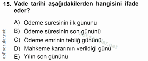 Soru 15