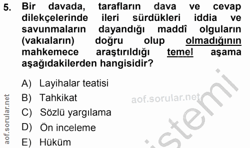 Soru 5