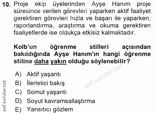 Soru 10