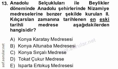 Soru 13
