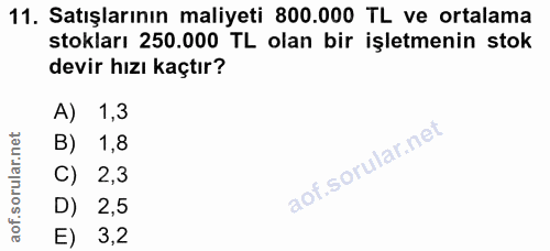 Soru 11