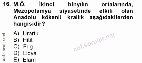 Soru 16