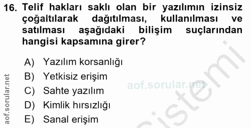 Soru 16