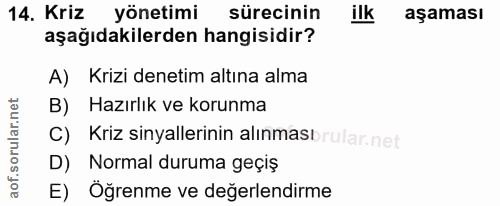 Soru 14