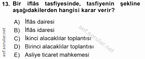 Soru 13