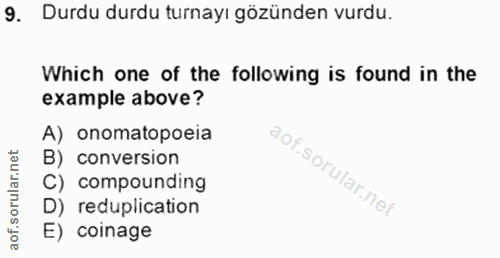Soru 9