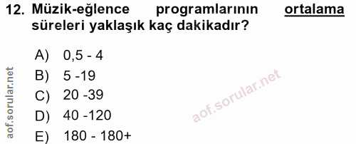 Soru 12