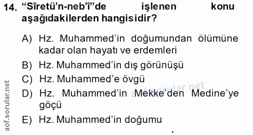 Soru 14