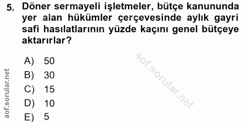 Soru 5