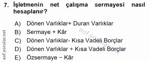Soru 7