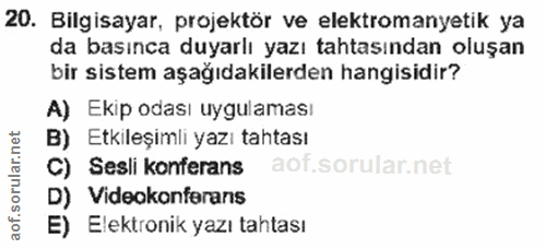 Soru 20
