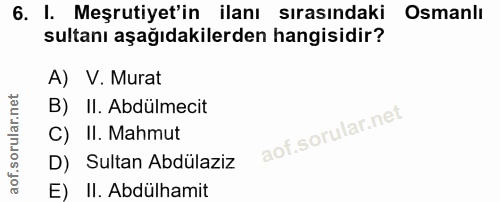 Soru 6