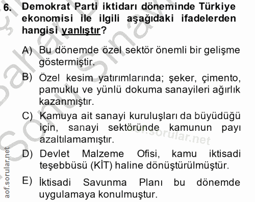 Soru 6