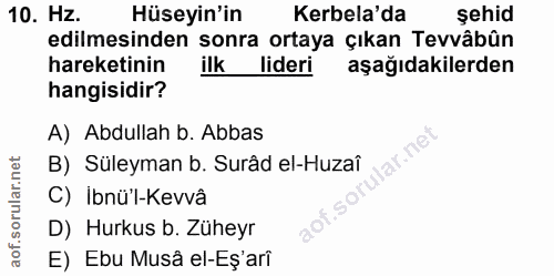 Soru 10