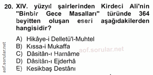 Soru 20
