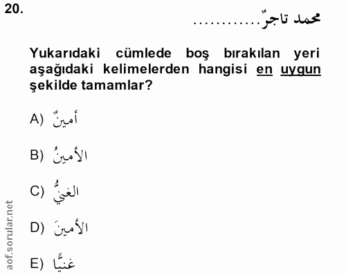 Soru 20