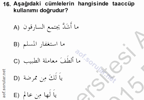 Soru 16