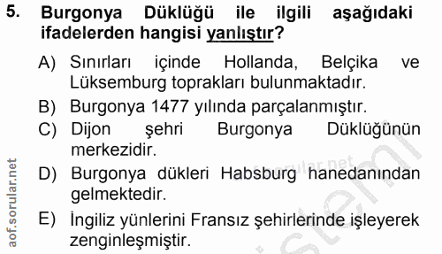 Soru 5