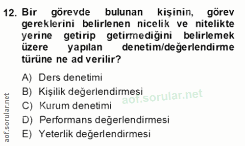 Soru 12