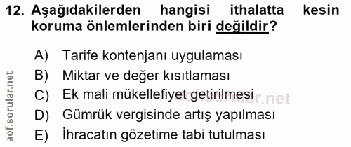 Soru 12